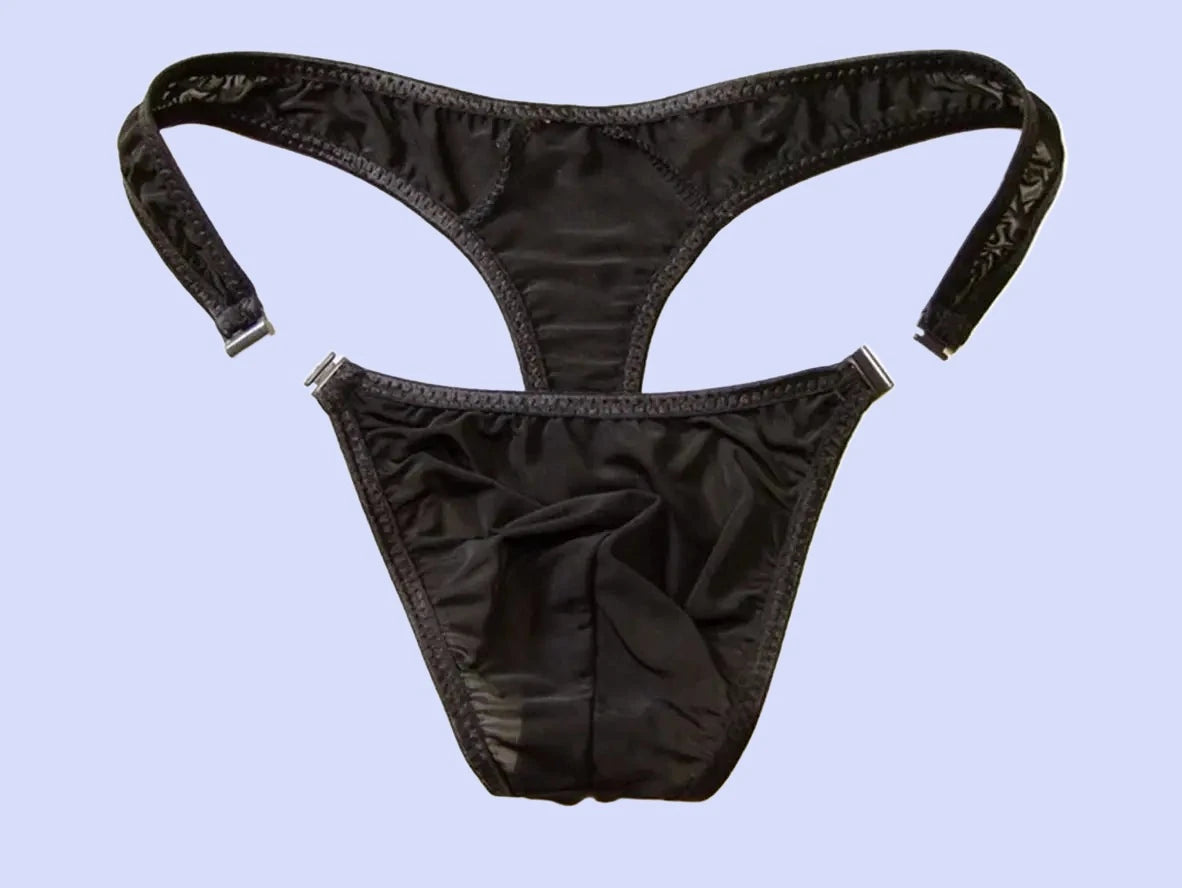 Ocean Heat – Microfiber Snap-On Gay Swim Thong