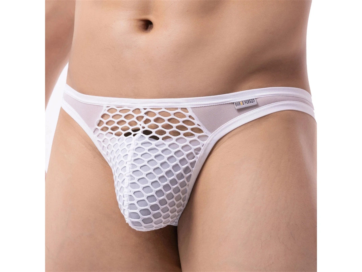 Pure Net - BRAVE PERSON Transparent Gay Thong