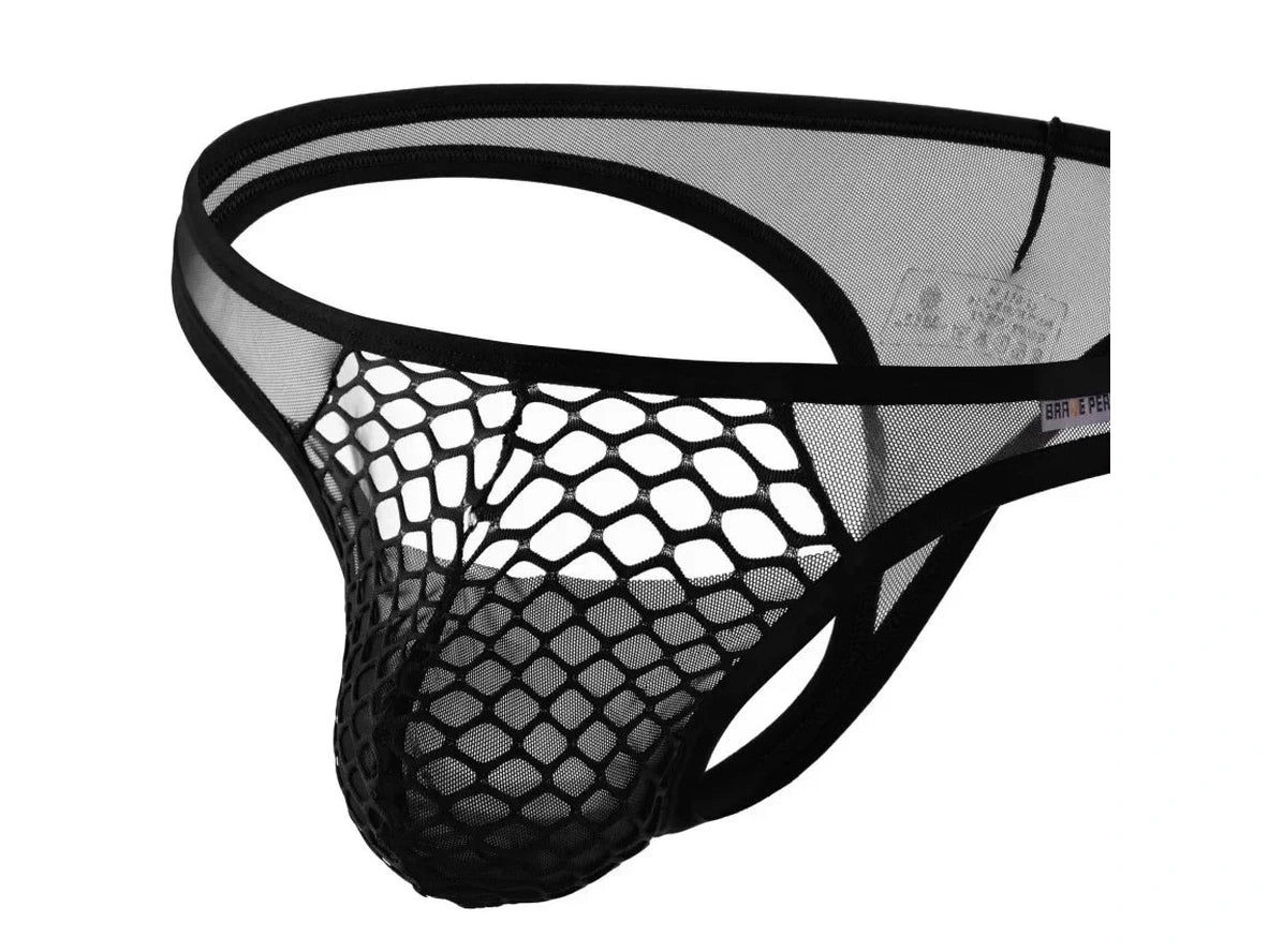 Pure Net - BRAVE PERSON Transparent Gay Thong