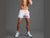 Gay Gym Shorts | Contrast Color Cotton Fitness Shorts