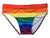 Gay Swim Briefs | Sexy Rainbow Pride Pushup Pad Swim Briefs