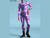 Gay Bodysuits | Colorful Costume Front Zipper Rave Jumpsuit