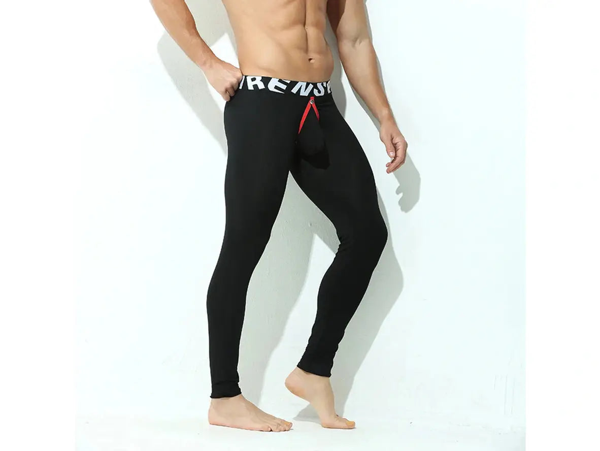 Gay Loungewear | KAREN SPACE Underwear Open Crotch Thermal Bottoms