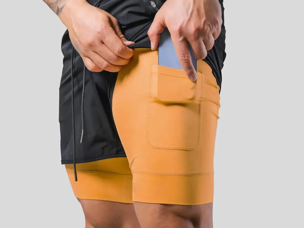 Gay Gym Shorts | Double-Deck Sport Shorts