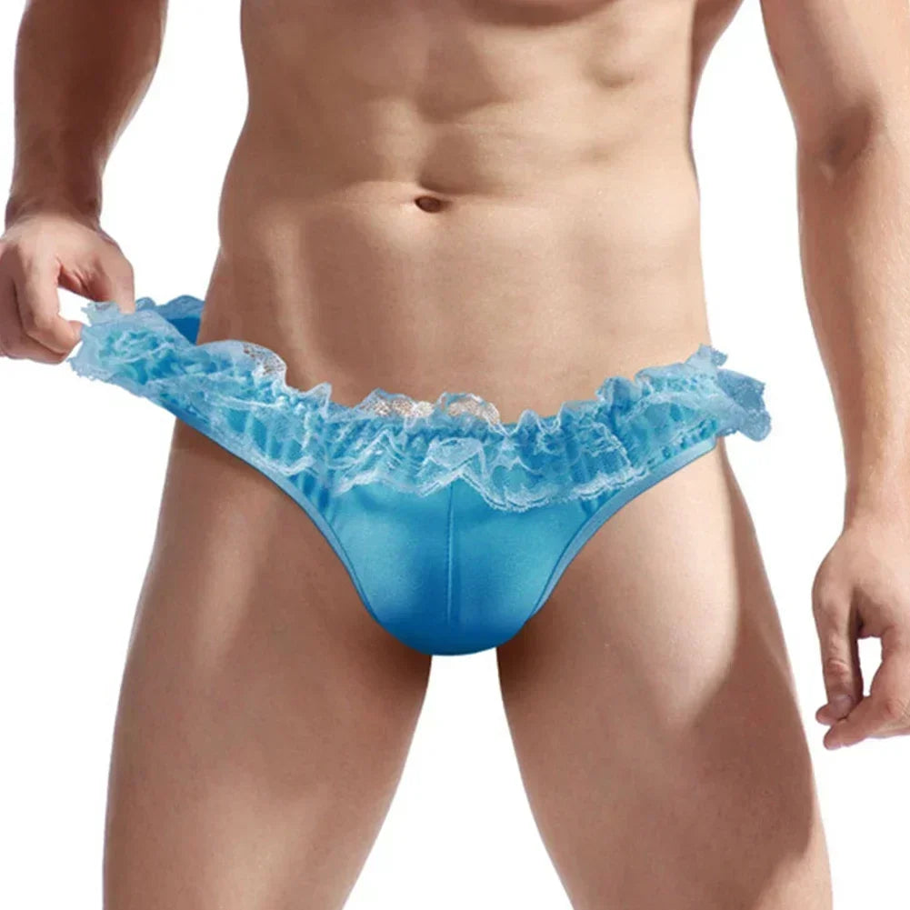 Gay Briefs | Lace Sexy Cheeky Briefs
