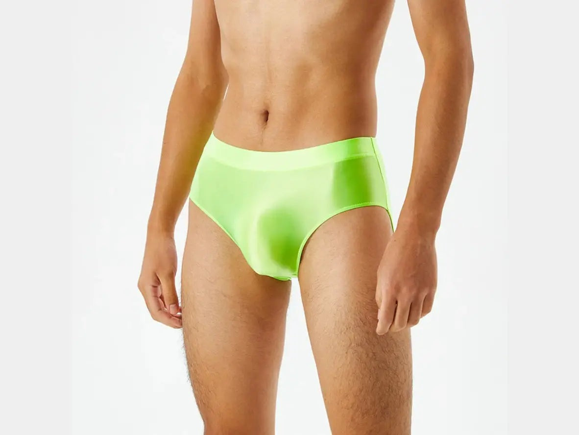 Gay Briefs | Shiny Smooth Low-Rise Briefs
