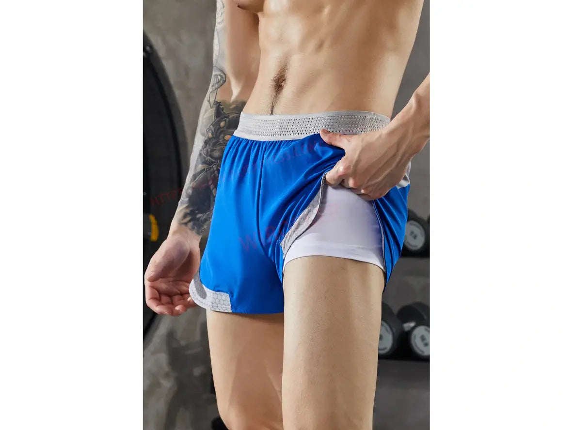 Gay Gym Shorts | Thin Quick Dry Run Fitness Shorts