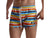 Gay Swim Shorts | JOCKMAIL Swimwear Colorful Stripe Swim Shorts
