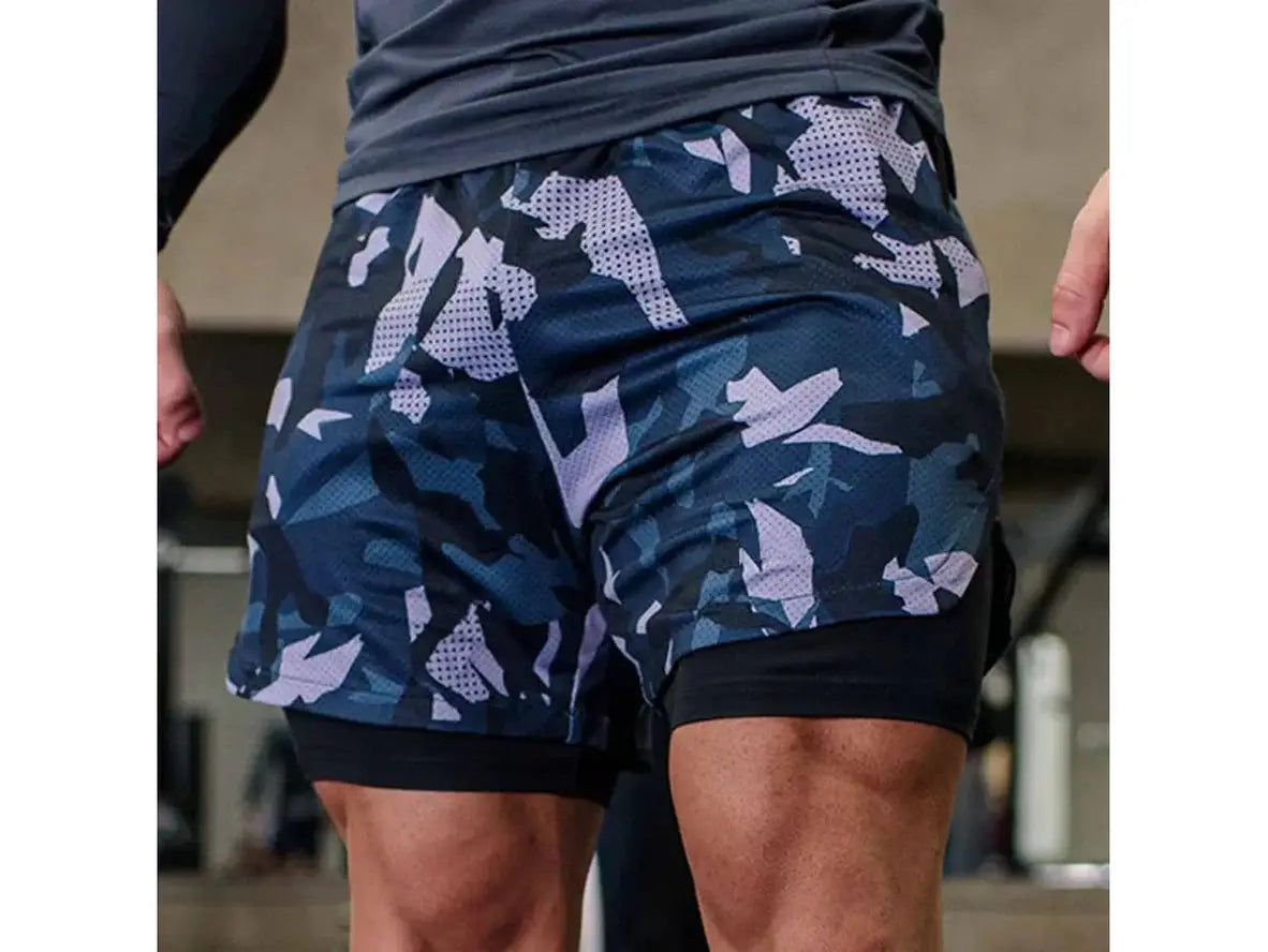 Gay Gym Shorts | Double-Deck Workout Shorts