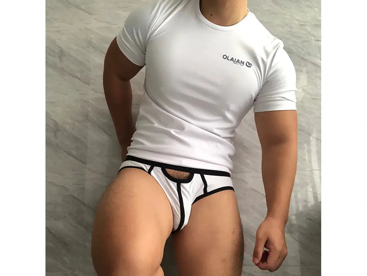 Gay Briefs | GTOPX MEN Underwear Sexy Hollow Cotton Briefs