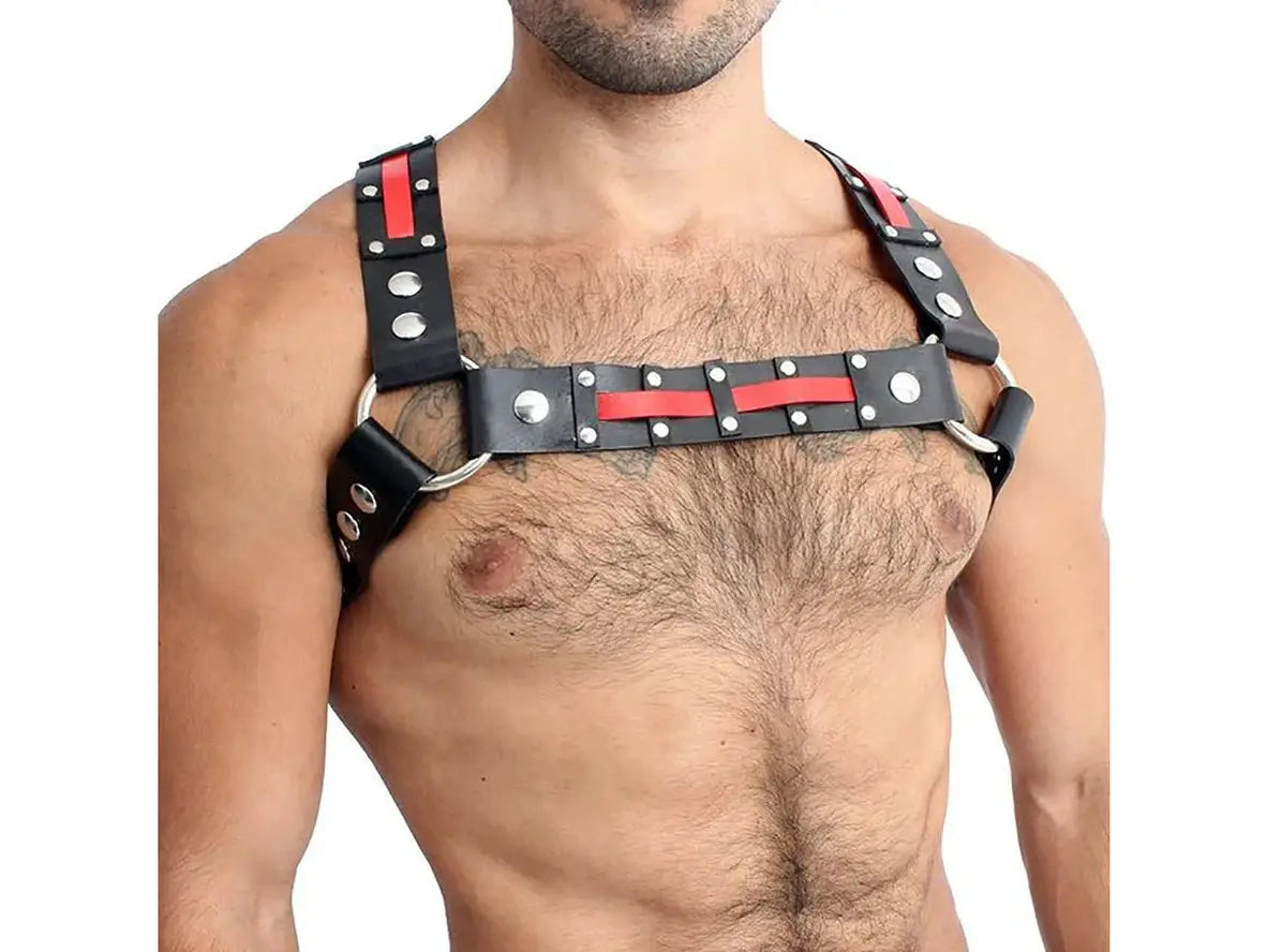 Gay Harness | Rivet Chest Harness