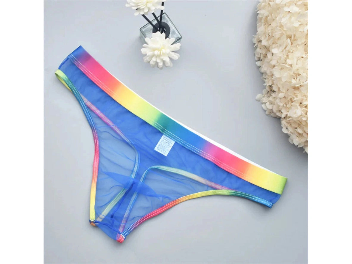 Sheer Motion – Transparent Micro Mesh Gay Thong
