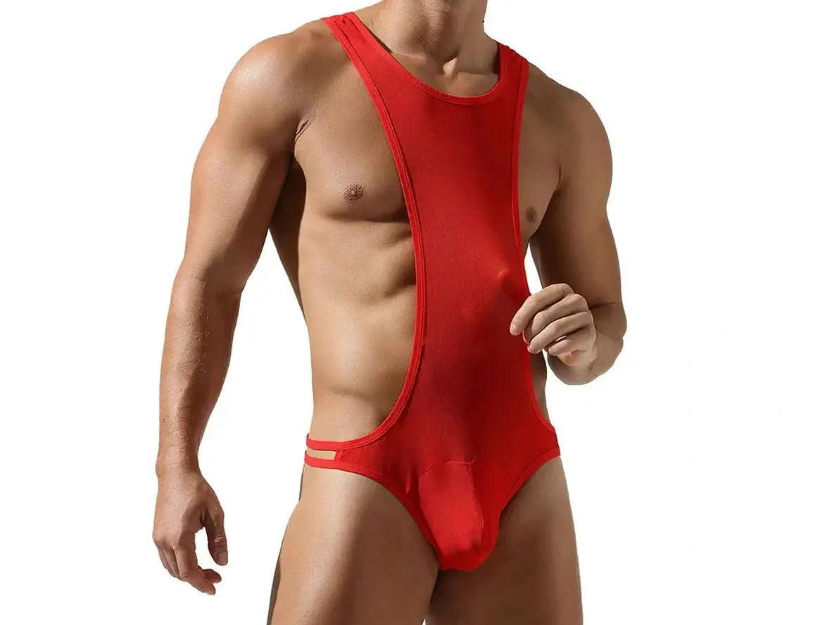 T-Back Power – TAUWELL Gay Thong Bodysuit Singlet