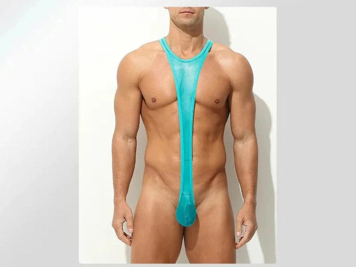 Ultra Sling – Transparent Gay Thong Mankini