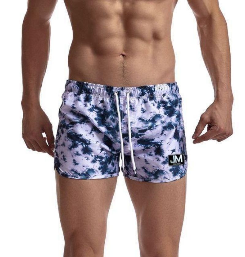 Swim Shorts - Solid to Colorful Prints for the Gay Beach, Pool or Casualwear in Sexy Swim Shorts.