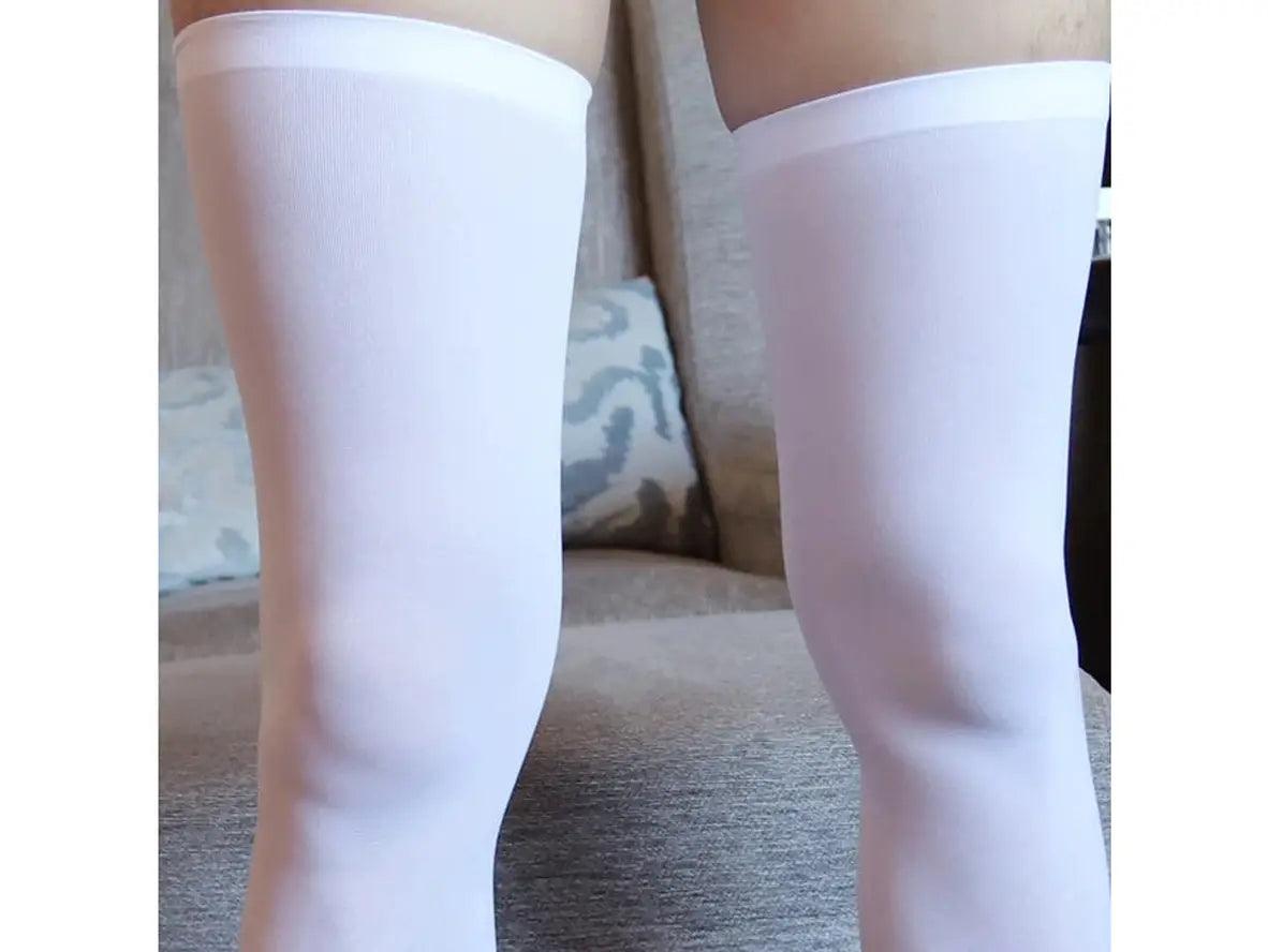 White Fever – Ultra-Sheer Tube Gay Pantyhose