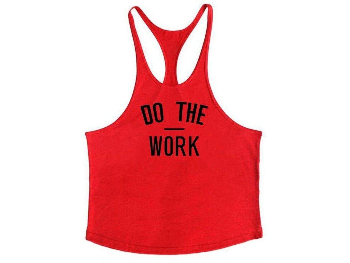 Bodybuilding Mens Gym Tank Tops Cotton Stringer Tops