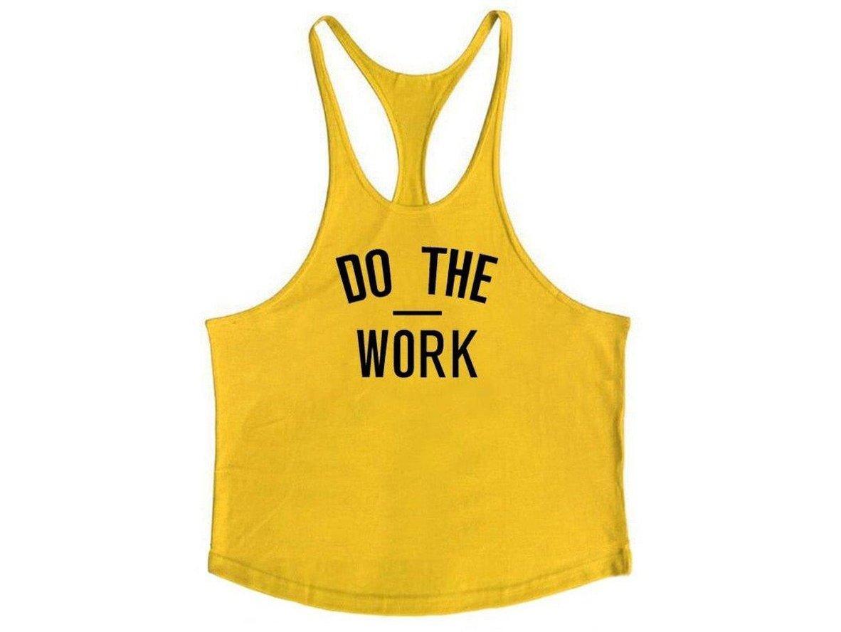 Bodybuilding Mens Gym Tank Tops Cotton Stringer Tops