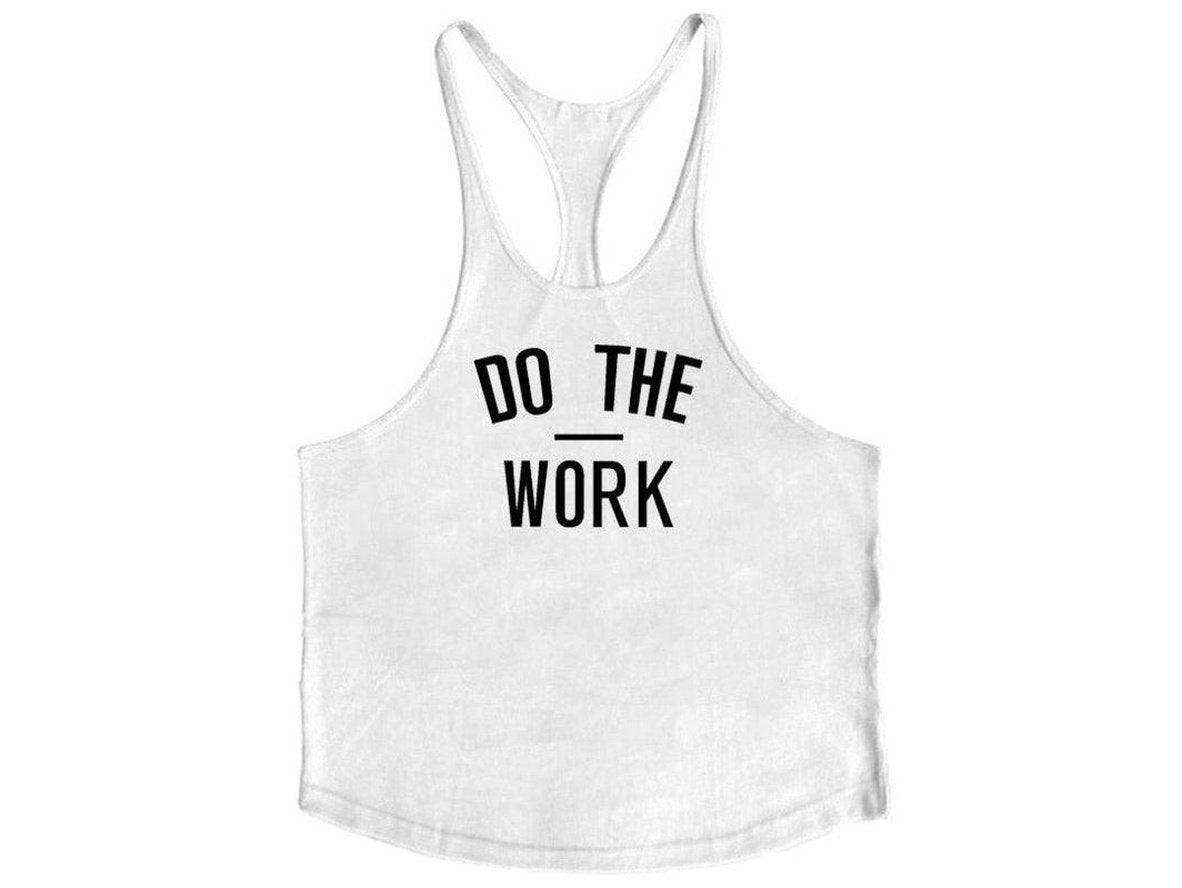 Bodybuilding Mens Gym Tank Tops Cotton Stringer Tops