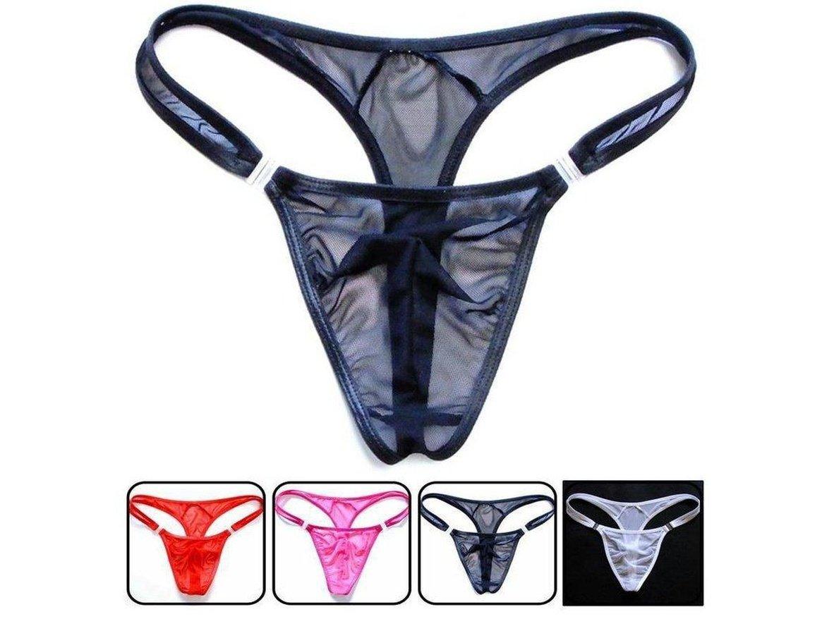 Easy Snap – BRAVE PERSON Transparent Gay Thong