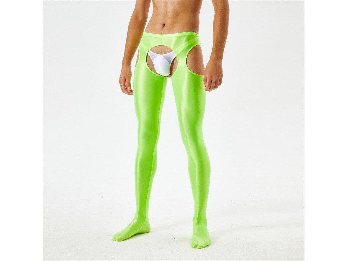 Gay Bodystockings | Glossy Open Crotch Lingerie
