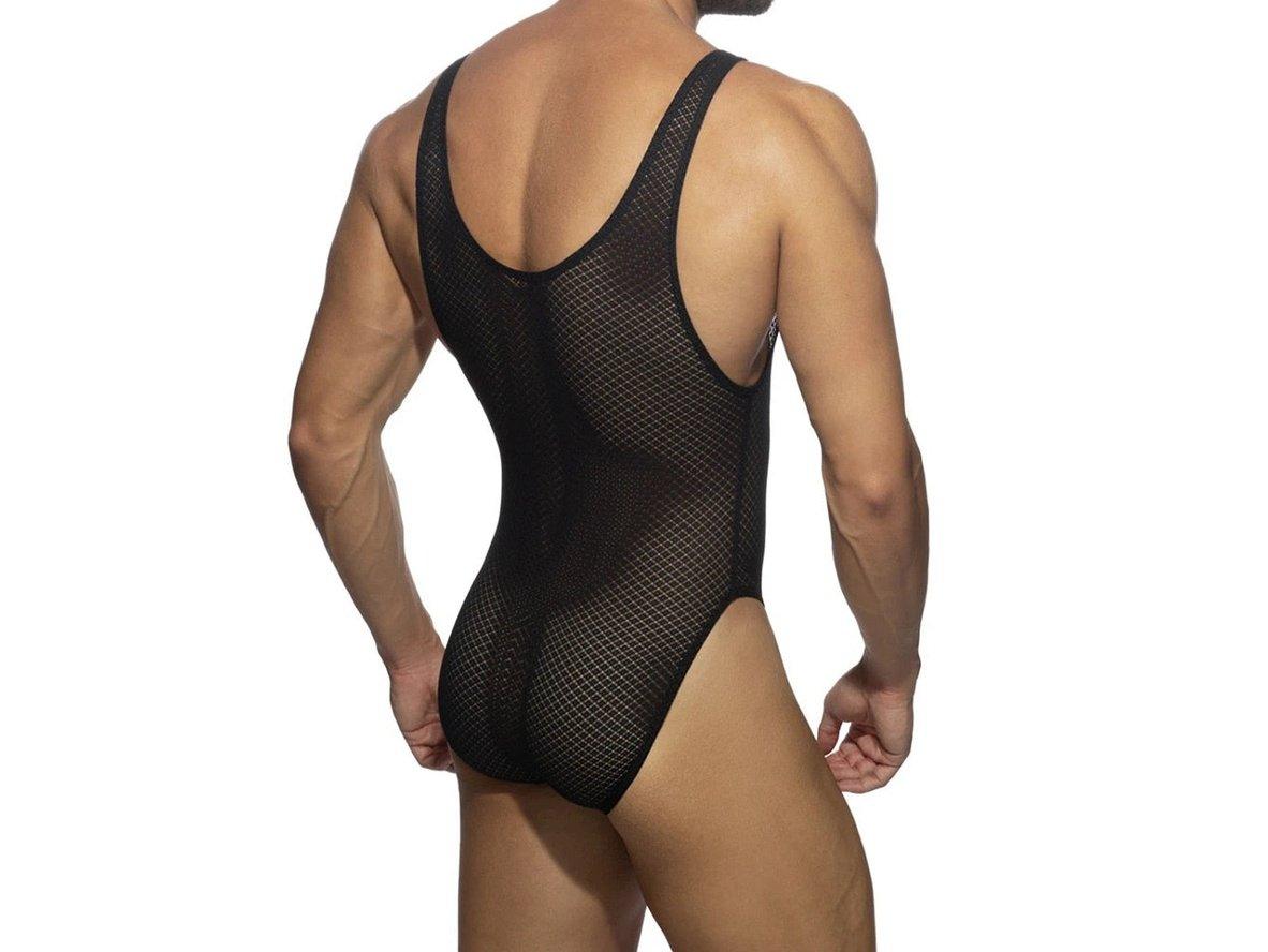 Gay Bodysuits | CIOKICX Solid Color High Cut Bodysuits