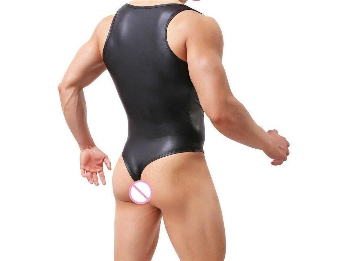 Gay Bodysuits | Daring Faux Leather Bodysuits