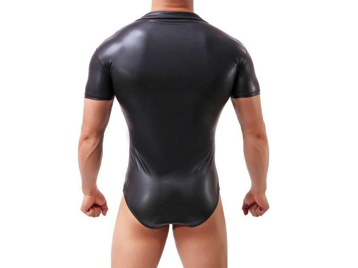 Gay Bodysuits | Daring Faux Leather Bodysuits