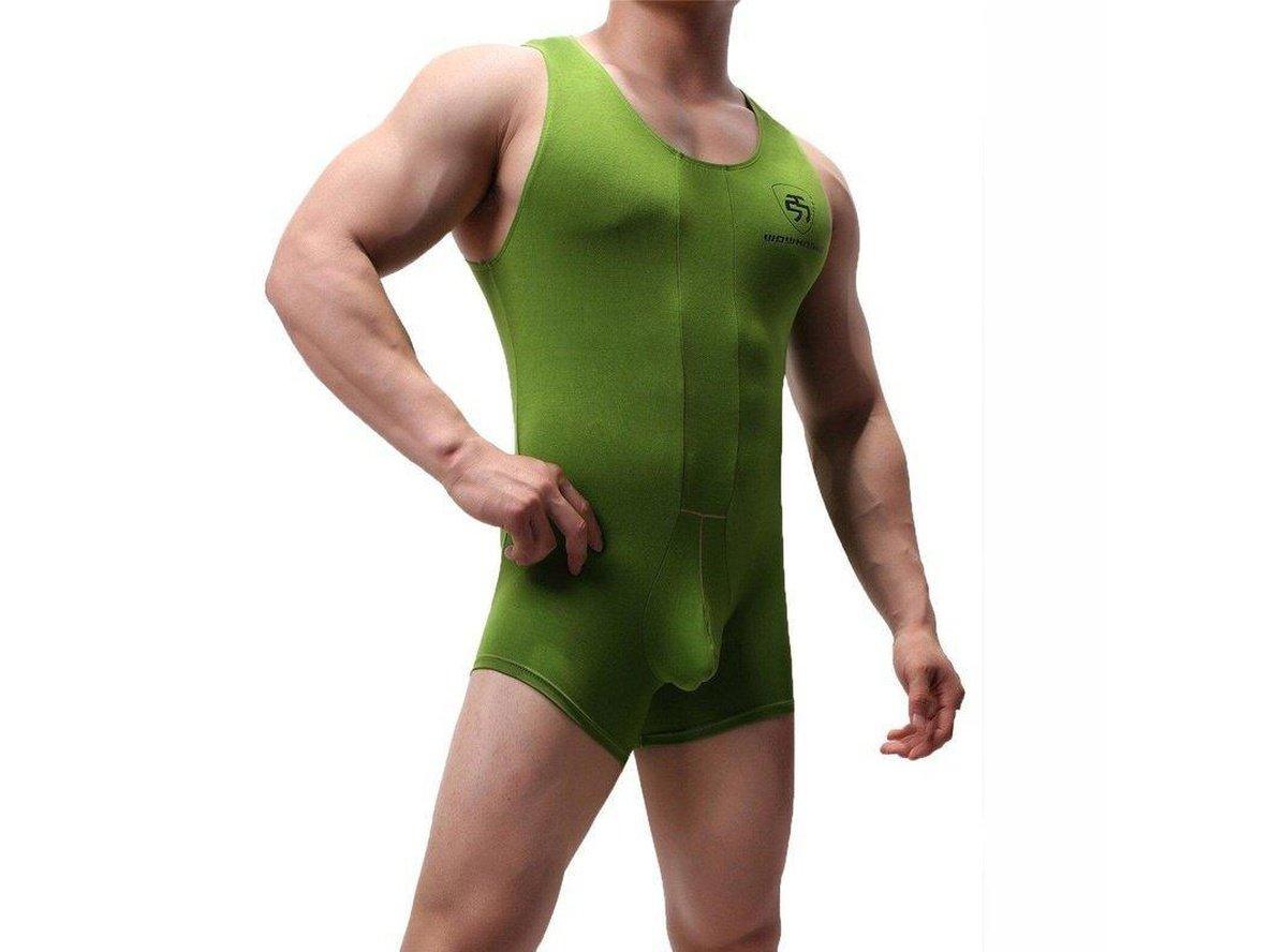 Gay Bodysuits | Gym Muscle Wrestling Bodysuit