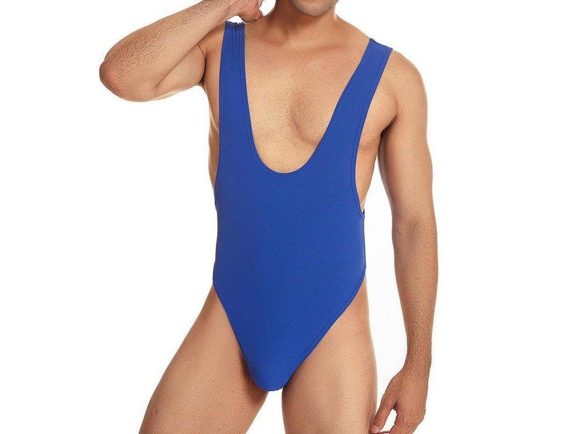 Gay Bodysuits | Sexy Backless Cheeky Leotard