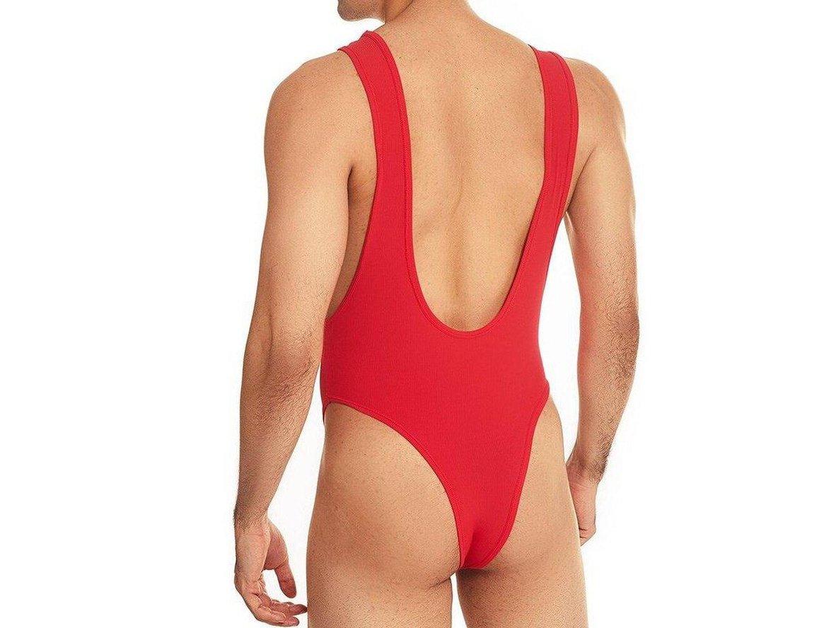 Gay Bodysuits | Sexy Backless Cheeky Leotard