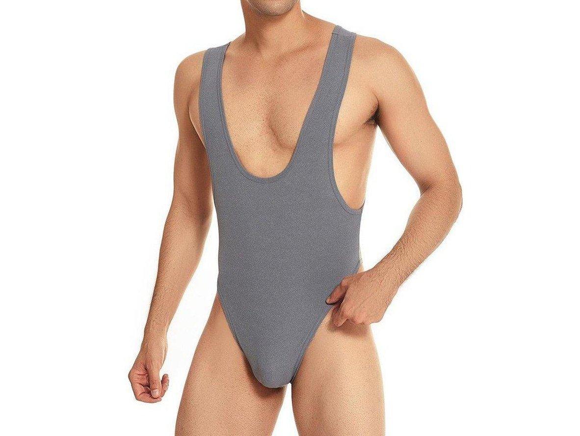 Gay Bodysuits | Sexy Backless Cheeky Leotard