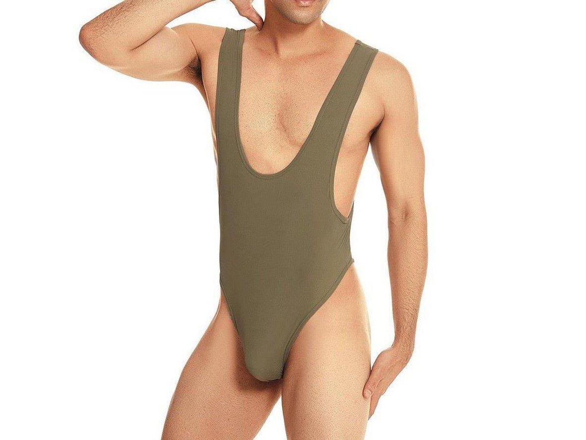 Gay Bodysuits | Sexy Backless Cheeky Leotard