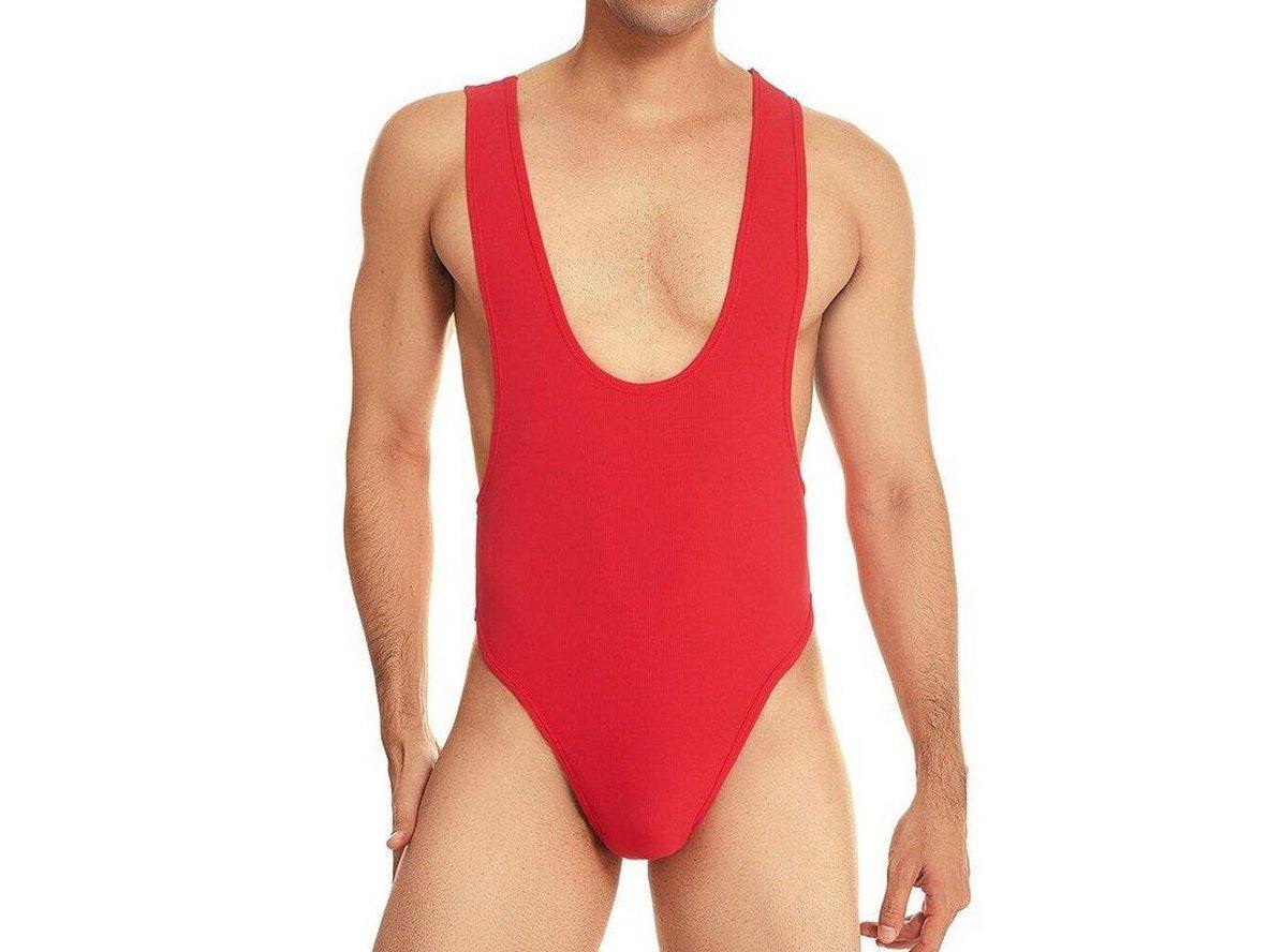 Gay Bodysuits | Sexy Backless Cheeky Leotard
