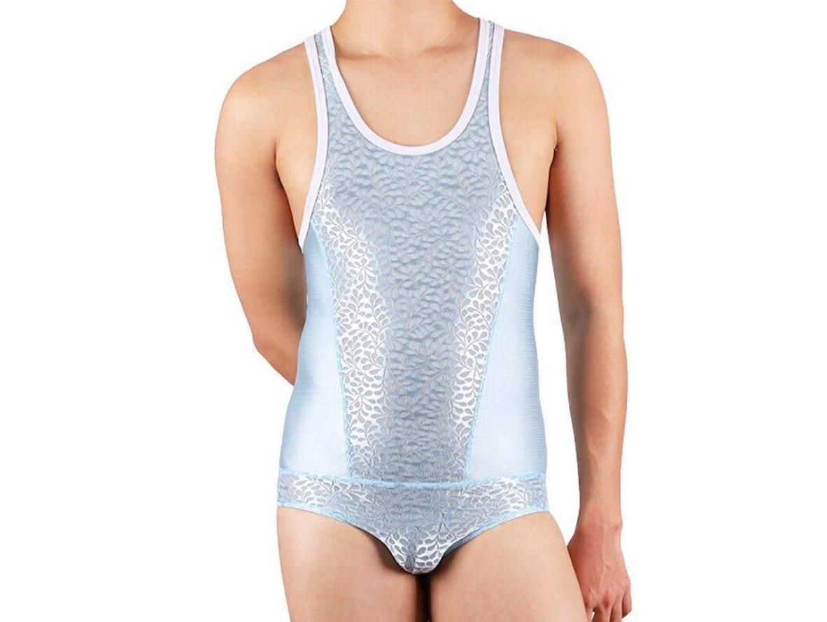 Gay Bodysuits | Sexy Lace Seamless Bodysuit