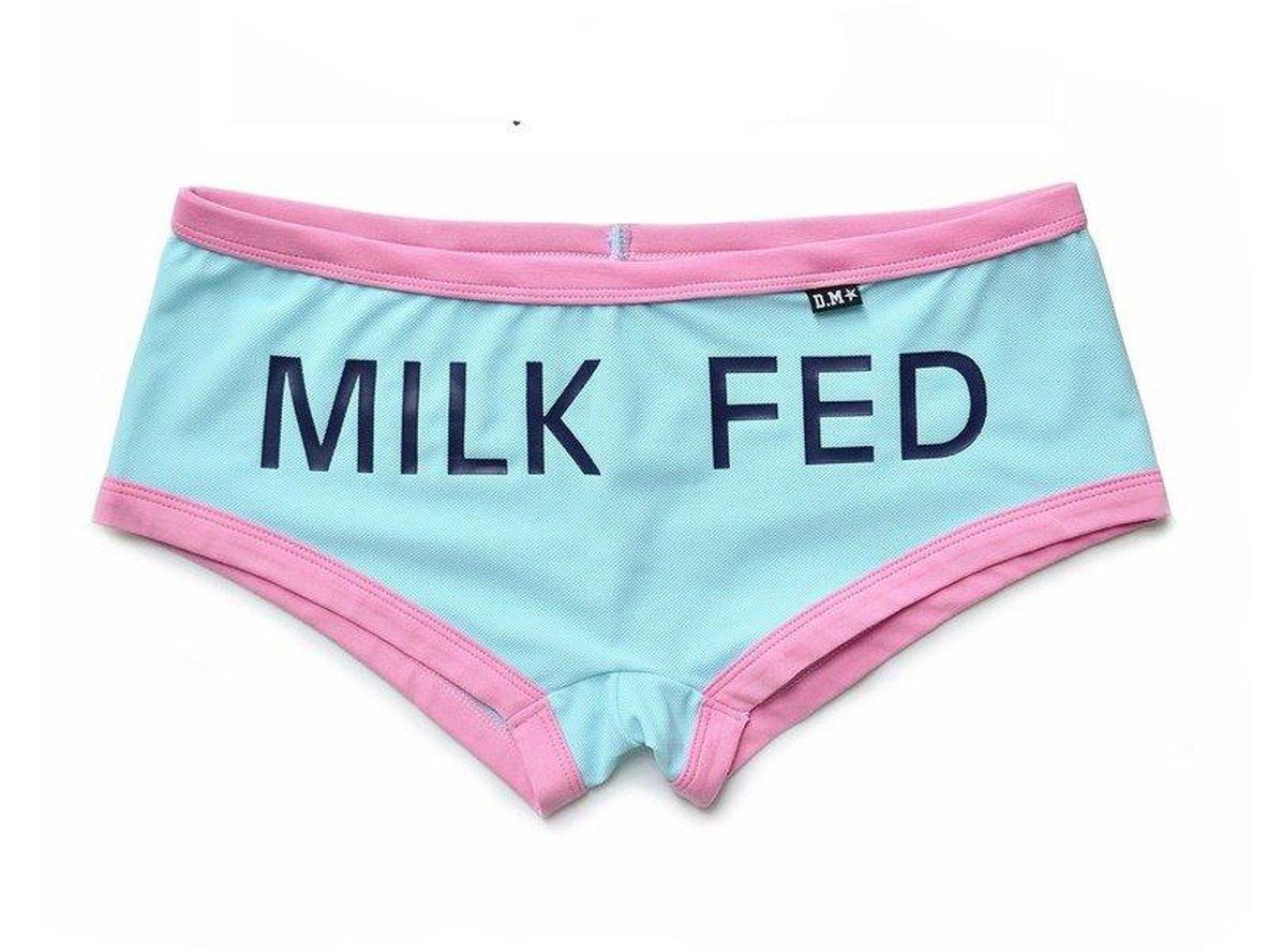 Gay Boxer Briefs | D.M "MILK FED" Underwear