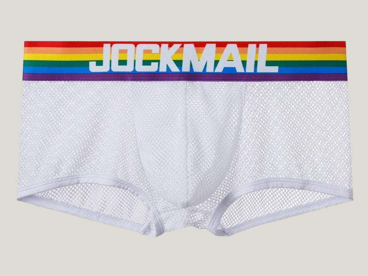Gay Boxer Briefs | JOCKMAIL Pride Mesh Boxer Briefs