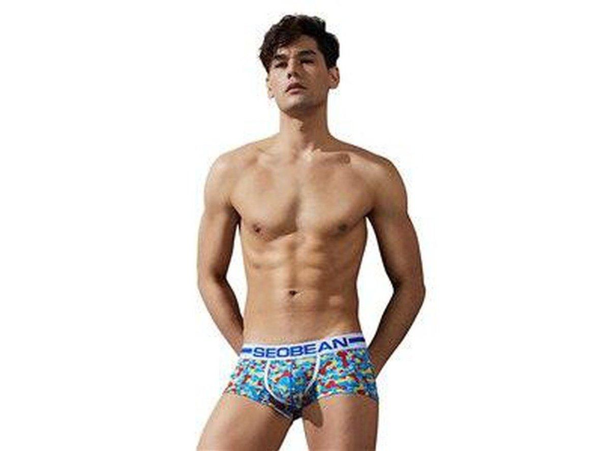 Gay Boxer Briefs | SEOBEAN Underwear Cotton Fashion Boxer Briefs