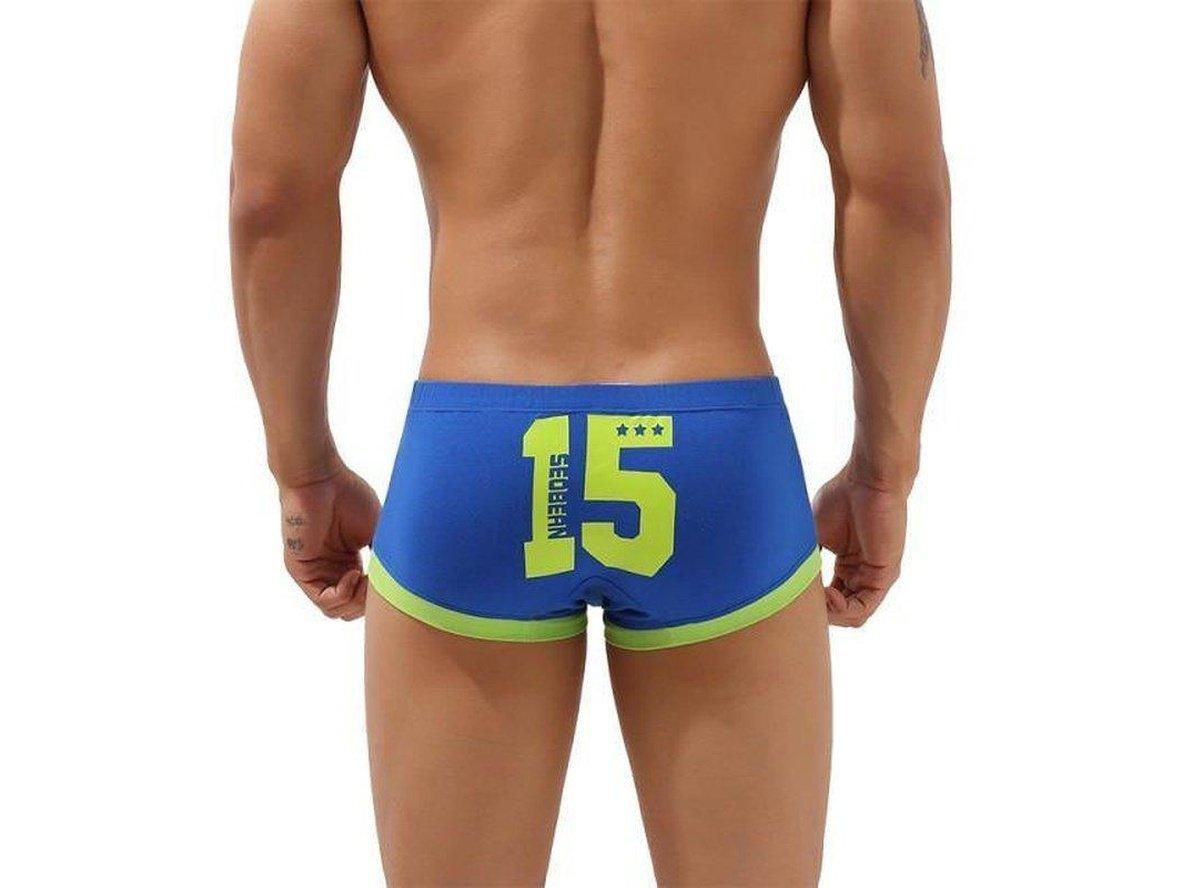 Gay Boxer Briefs | SEOBEAN Sexy Cotton Low Rise Underwear Boxer Briefs