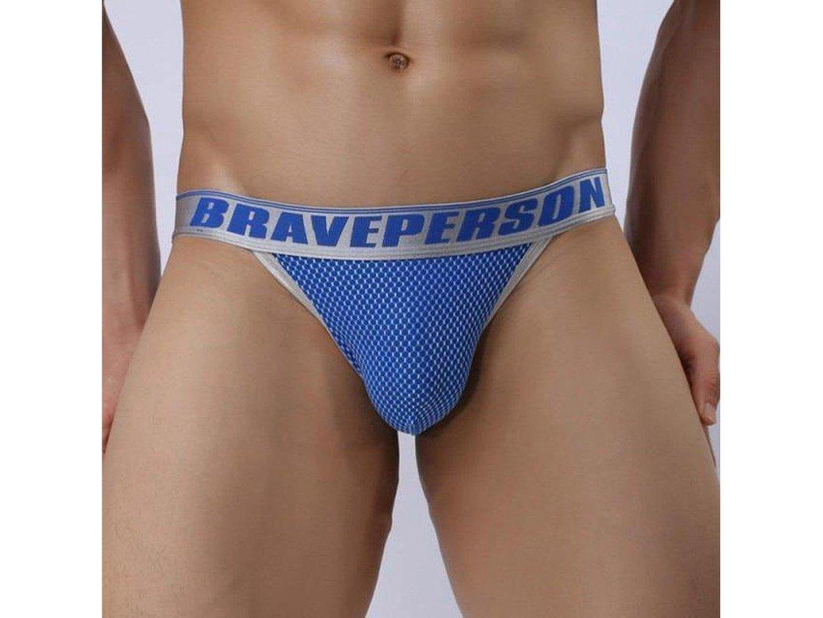 Gay Briefs | BRAVE PERSON Underwear Low-Rise Sports Briefs