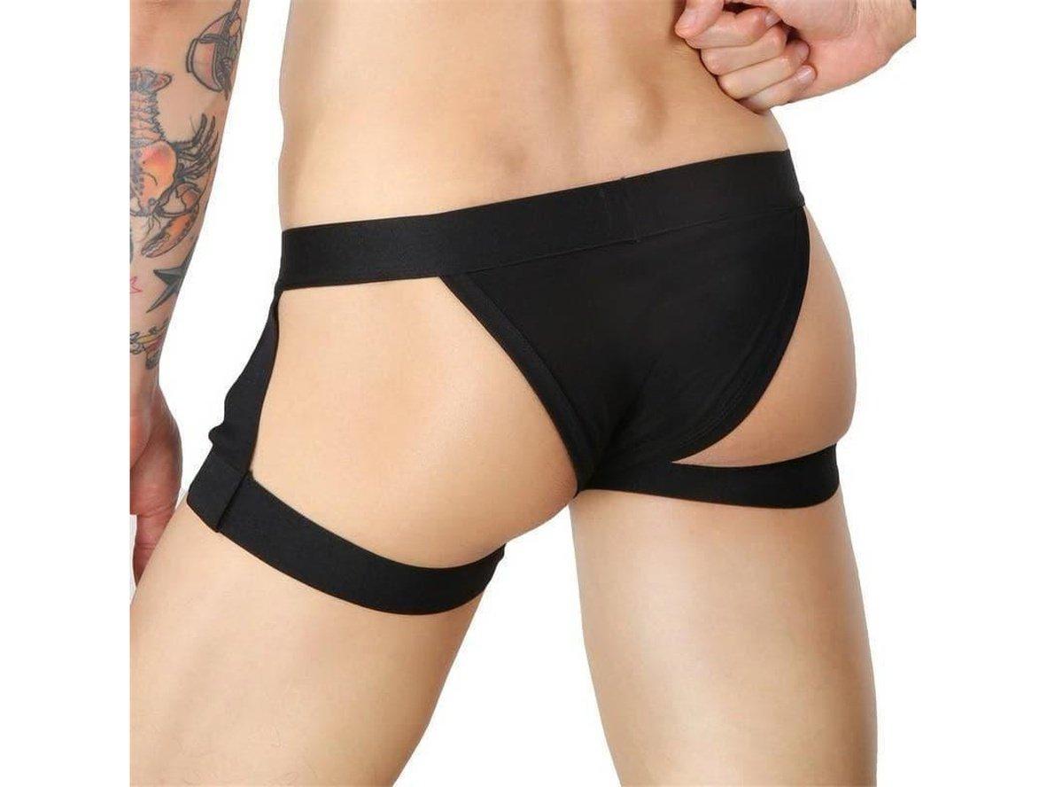 Gay Briefs | CLEVER-MENMODE Underwear Leg Belt Strap Briefs