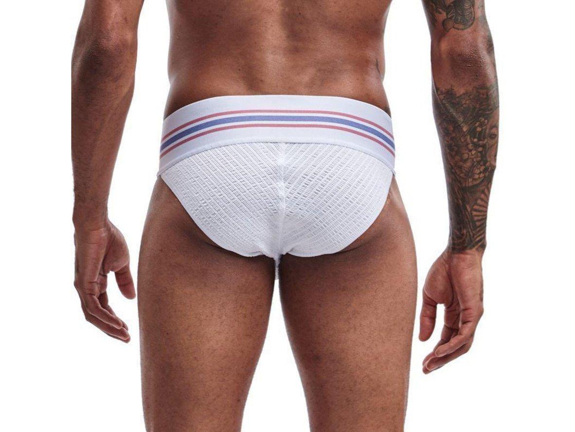 Gay Briefs | JOCKMAIL Underwear Mesh Pouch Briefs