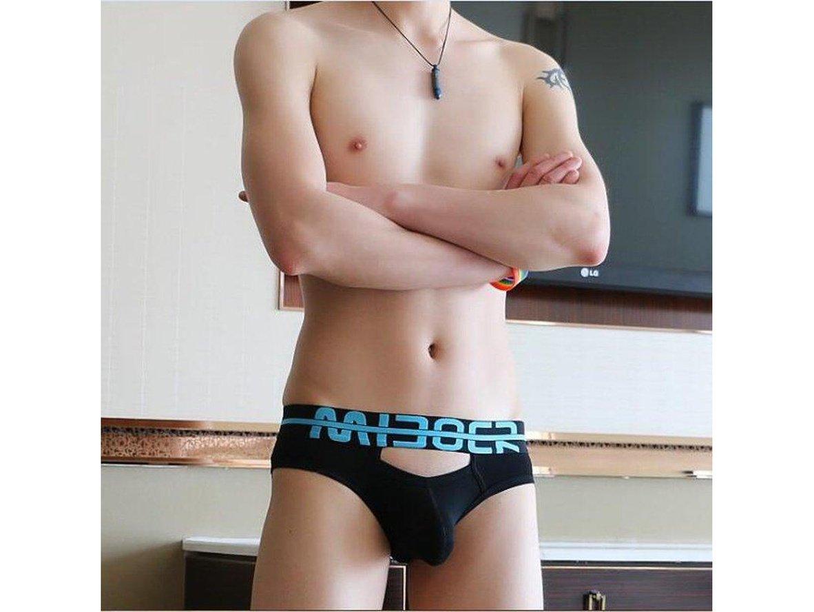 Gay Briefs | Sexy Open Butt Underwear Briefs