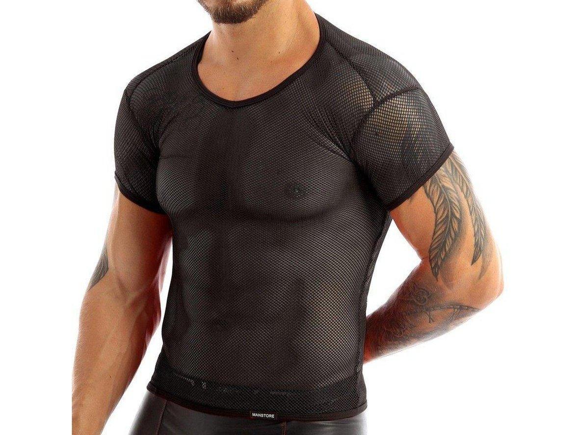 Gay Fashion Top | Clubwear Mesh See Through Top