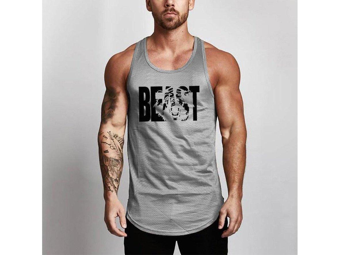 Gay Gym Tank Tops | Bodybuilding Beast Tank Tops