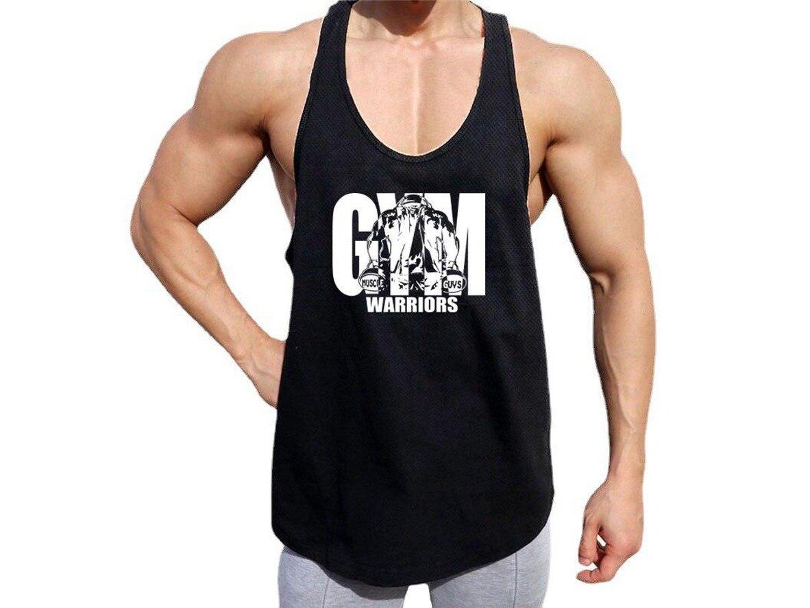 Gay Gym Tops | JUST GYM Activewear Mesh Stringer Tank Top