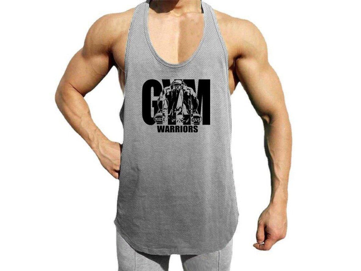 Gay Gym Tops | JUST GYM Activewear Mesh Stringer Tank Top