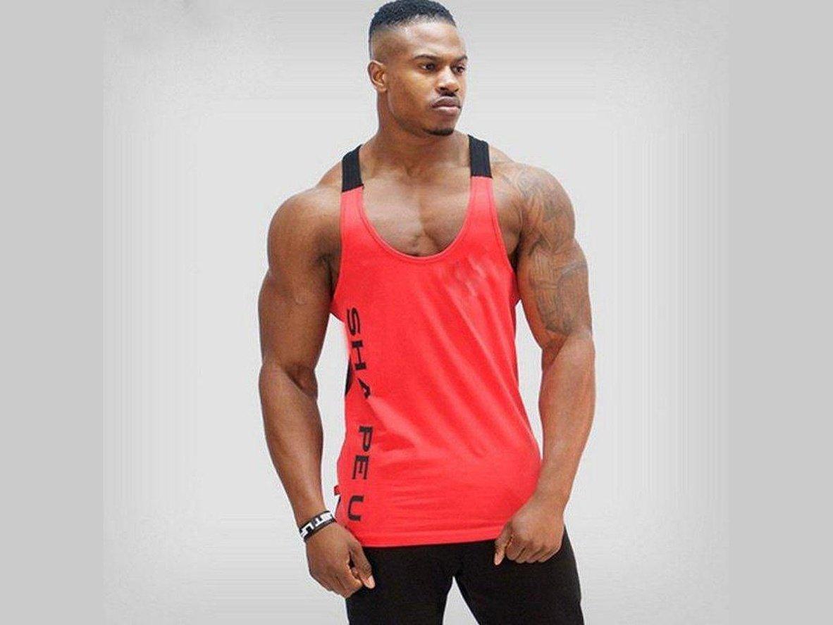 Gay Gym Tops | Workout Fitness Cotton Tank Tops