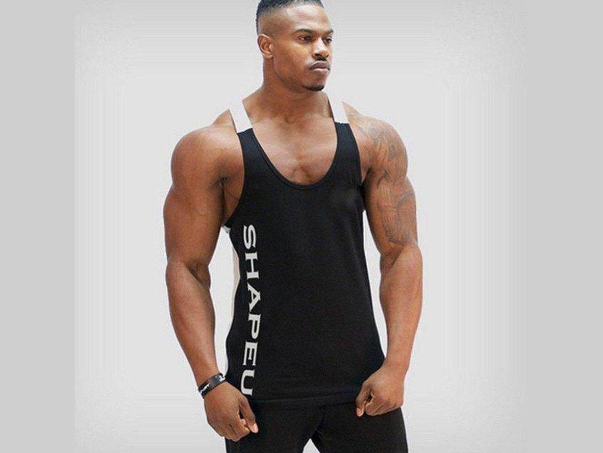 Gay Gym Tops | Workout Fitness Cotton Tank Tops
