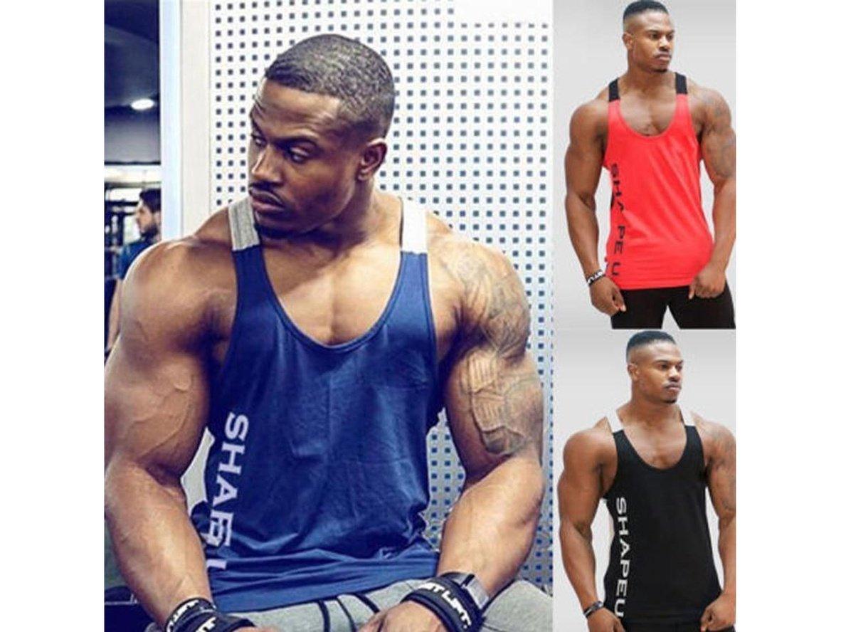 Gay Gym Tops | Workout Fitness Cotton Tank Tops